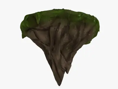 Sky Island 1 Low-poly 3D model