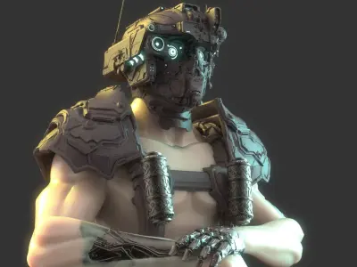 Robot Warrior 3D model get