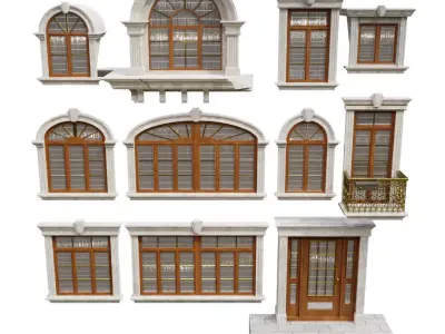 Windows Collection 3D model
