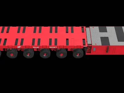  Mammoet Self-Propelled Modular Transporter 