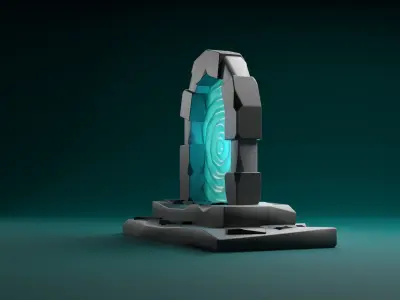 Old Portal 3D model
