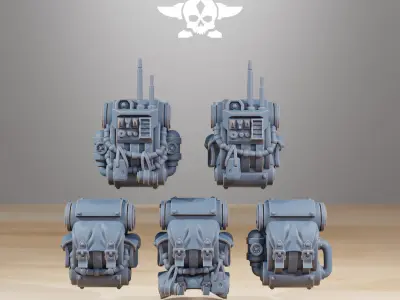 Scavenger Rangers Builder Kit 3D print model