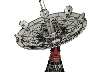 ENDOR SHEILD GENERATOR EMPIRE STRIKES BACK 3D print model