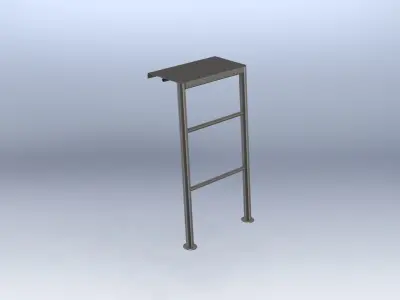 Outdoor bathtub 3D model