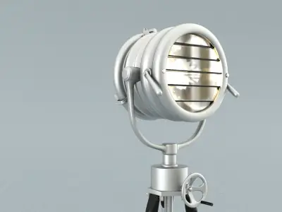 laos Floor Lamp 3D model