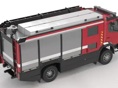  Generic Fire Truck 01 