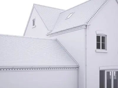 British House Galley Common D 3D model