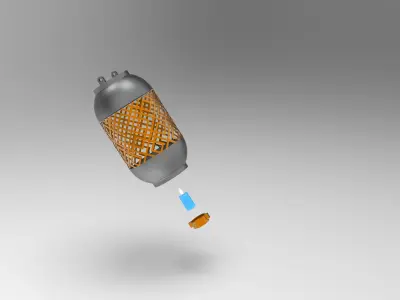 Fragence aroma lamp 3D model