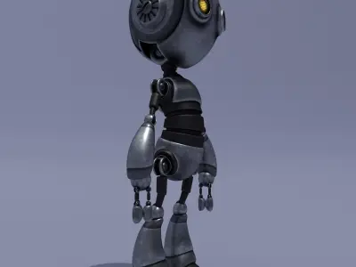 Robot Vasya 3D model