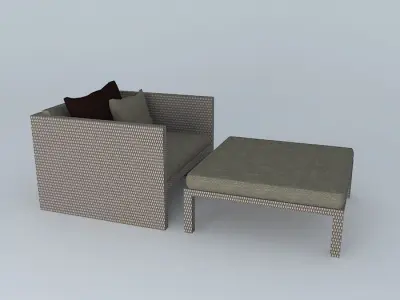 exterior side set 3D model