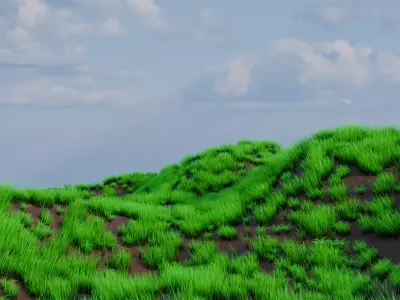 Procedural Grass Trial 3D model