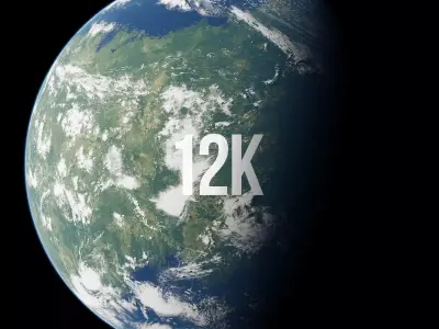 Planet Shah Tula 12K 3D model