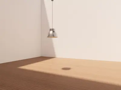 Industrial Style Pendant Lamp 3D Model Free 3D model