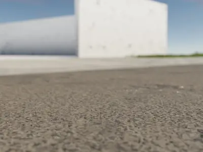 Realistic Road System 3D model