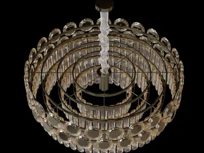 Westmark Claudia Chandelier 3D model