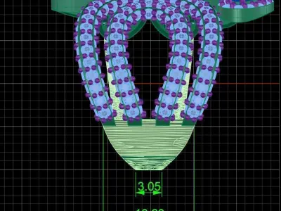 Jewelry ring 200 3D print model purchase