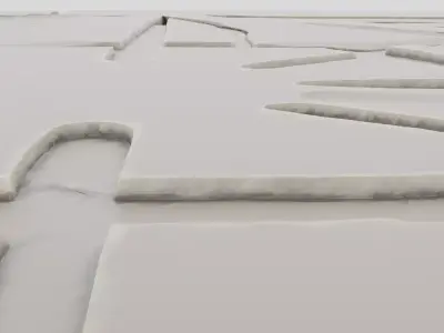 Fantasy Dungeon Stone Trap Plate for 3D print 3D model