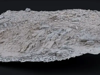 DEATH VALLEY ROCK FORMATION 006 2024 3D model
