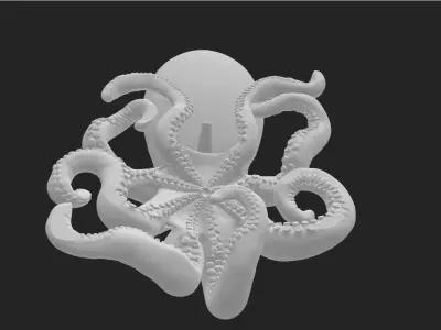 Big Octopus 3D print model