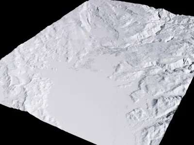 Podgorica Montenegro City Landscape 3D Model 3D model