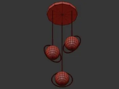 E14 kitchens Retro pendant 3D model