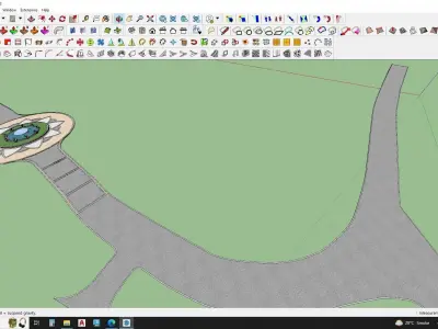 Round Junction 3D model 3D model