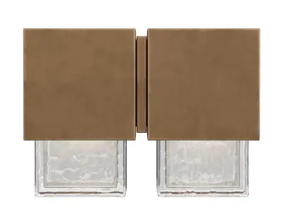 Exterior Cubo Wall Sconce 3D model