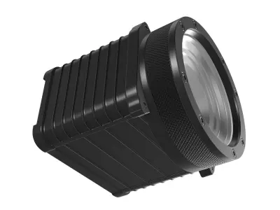 Portable Light 007 Low-poly 3D model