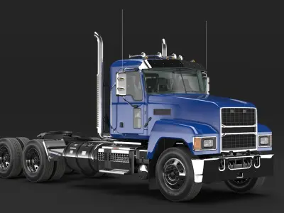  2025 Straight Truck Blue 