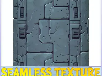 SciFi Seamless Texture Texture 49