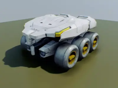 rover 01 3D model