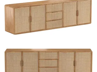 SANTIAGO CANE MEDIA CONSOLE 3D model