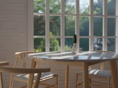 dining room 3D model