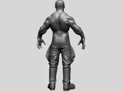 Fantasy Male Model A 3D model