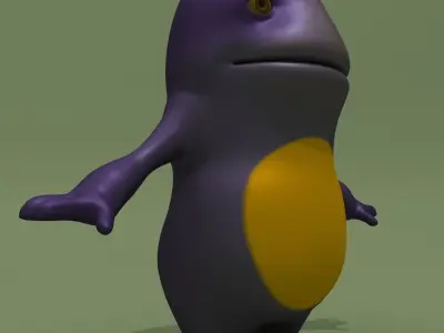 Monster Sweetie Robert 3D model