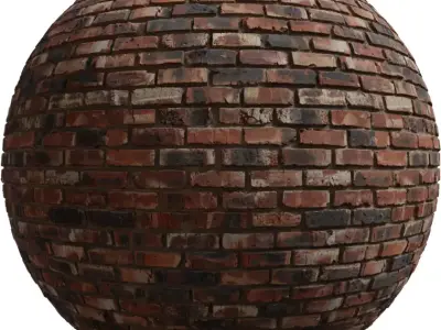 Industrial Reclaimed Brick Wall Texture