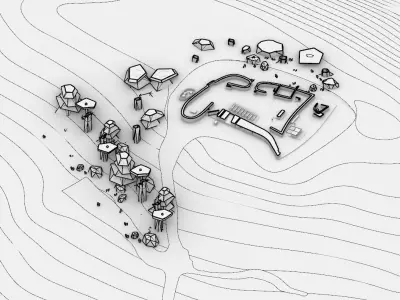 Ronchamp - Le Corbusier 3D model