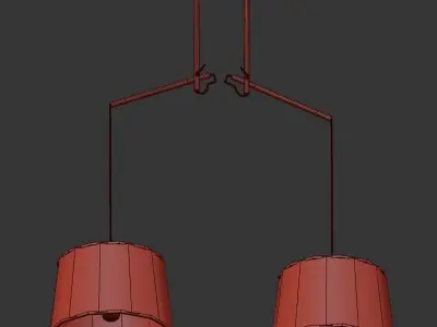 VEDBY lamp shade 3D model