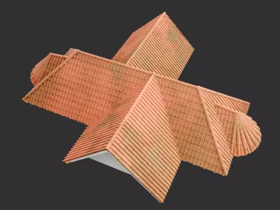 Realistic Roof Collections 35 3D model