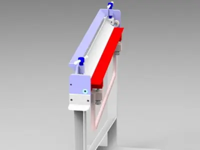 Sheet Metal Folding 1000 Light 3D model