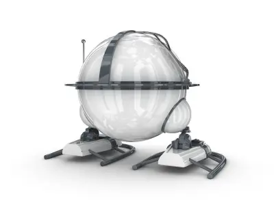 Funny Robot Character 3D model purchase