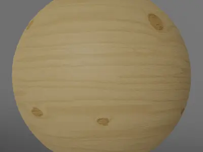Seamless PBR Wood - Maple Light 002 Texture