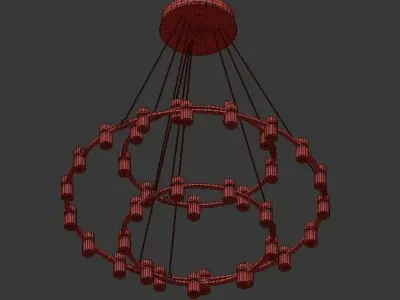NETTO chandelier 3D model