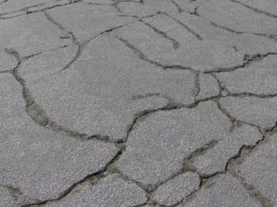 Road Textures Pack 7 3D model