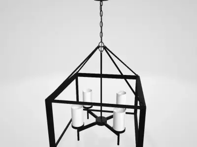Pendant Lighting Low-poly 3D model