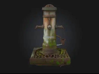 Medieval War Drum  The Beating Heart of Battlefield Command 3D model