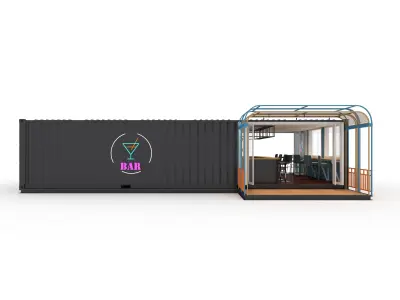 Container Bar 2 3D model