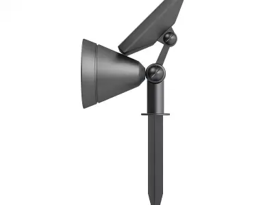 Sun Powered Exterior Halogen 3D Model 3D model