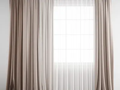 Curtain 209 3D model