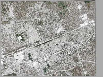 Cityscape Kayseri Turkey 3D model